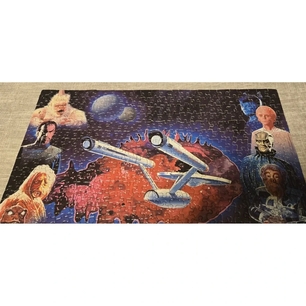 Star Trek Jigsaw Puzzle‎ FX Schmid 600 Piece Exquisit 1993 Paramount #90041